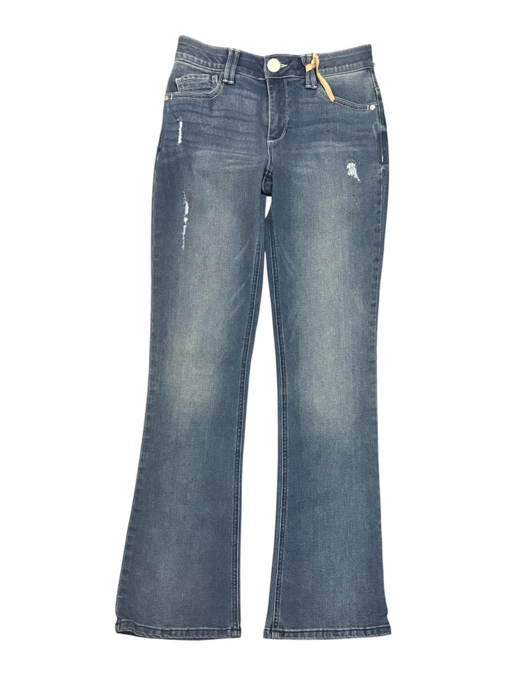 NWT Democracy Mid-Rise Bootcut Pull On Jeans Size 2